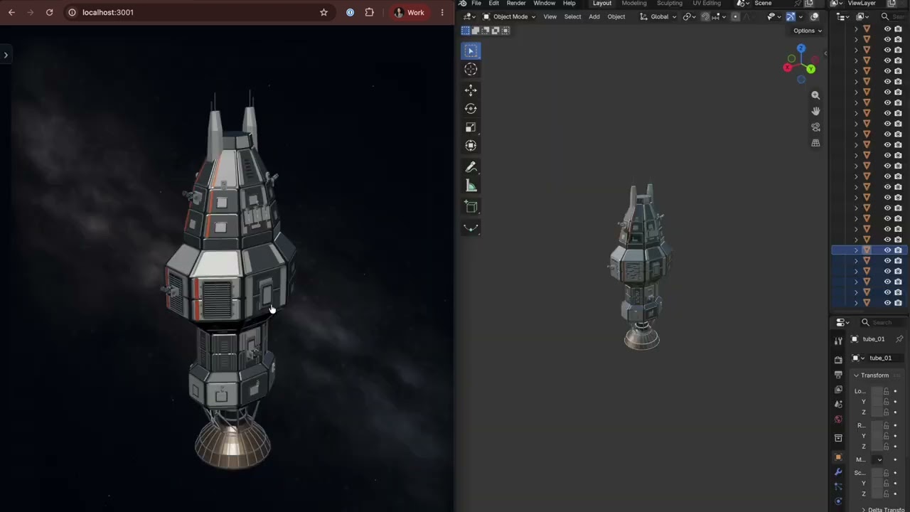 Rocinante project preview