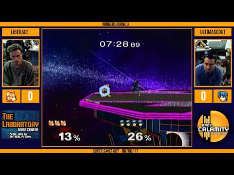 SALT #87  Liberace  Fox vs Ultimascout Falcon marth   Winners Round 3   SSBM Singles