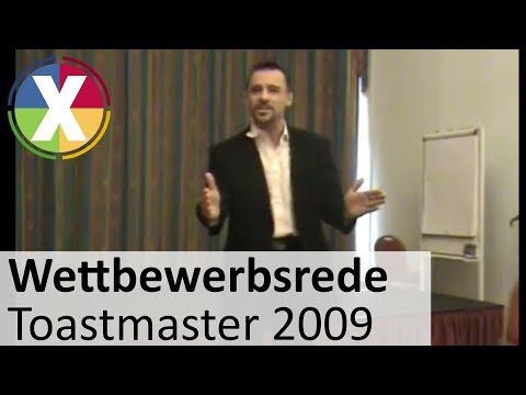 Der Weg in die Berufung - Wettbewerbsrede Toastmasters 2009