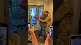 Download lagu Soldiers coming home and surprise their family ❤️ #military #viral #feelings  #soldier #welcomehome mp3