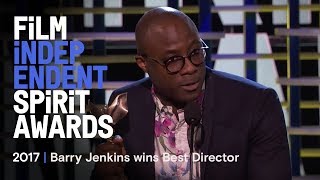 Barry Jenkins wins Best Director at the 2017 Film Independent Spirit Awards