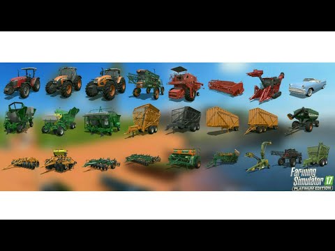 Farming Simulator 17 Platinum Edition - All vehicles and machinery !!!