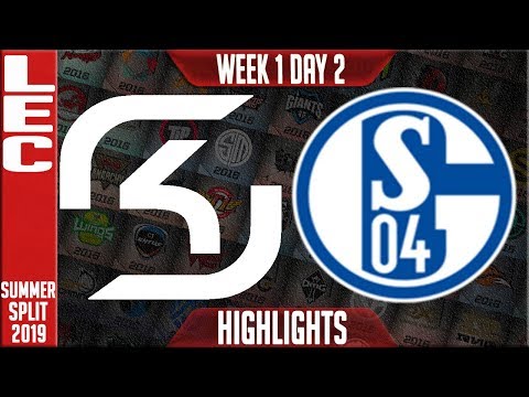 SK vs S04 Highlights | LEC Summer 2019 Week 1 Day 2 | SK Gaming vs Schalke 04