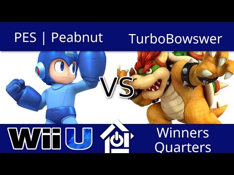 Winter Castle  - PES | Peabnut (Megaman) vs TurboBowswer (Bowser) - Smash 4 Winners Quarters