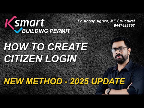K-SMART Portal Citizen Login Creation 2025 updation | Aadhaar Validation & Other Methods Explained