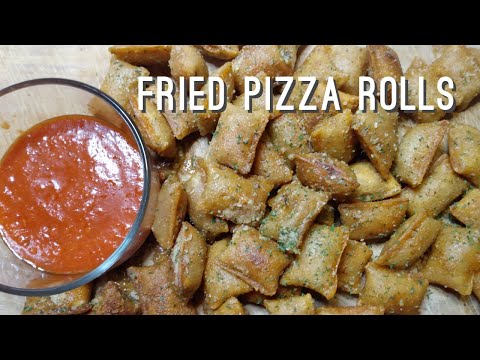 Fried Pizza Rolls (Pizza Roll HACK) - Cooking with Black Iowa
