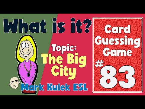 What is it? (city vocabulary - #83) | Fluency Practice - Mark Kulek ESL