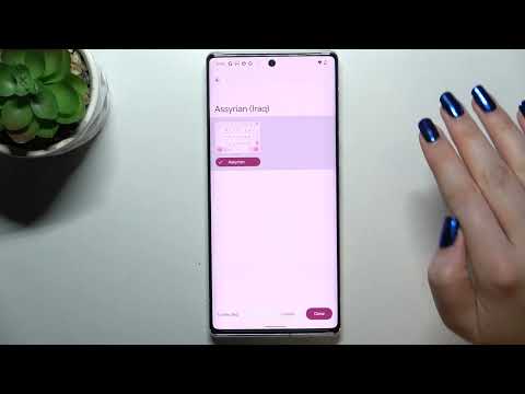 How to Change Keyboard Language on GOOGLE Pixel 6 Pro - Change Input Language