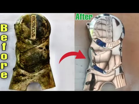 Restoration - Of CD70  Engine Cover | Mirror Polish