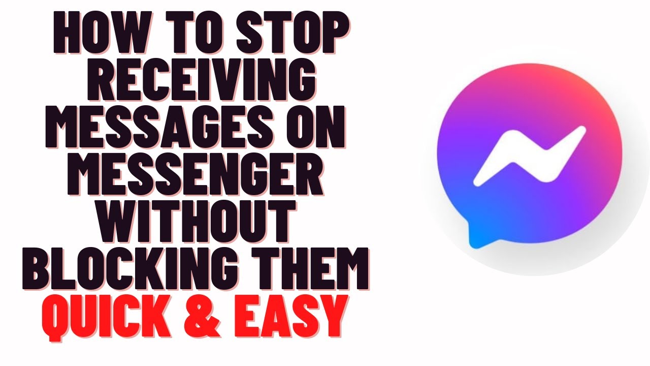 How to stop seeing someone on Messenger without blocking them?