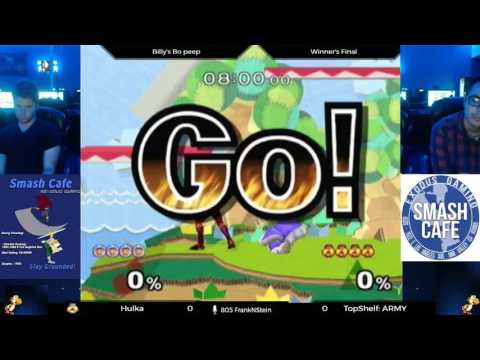 Smash Cafe 4 - ARMY (Ice Climbers) vs Hulka (Sheik) - WInners Finals