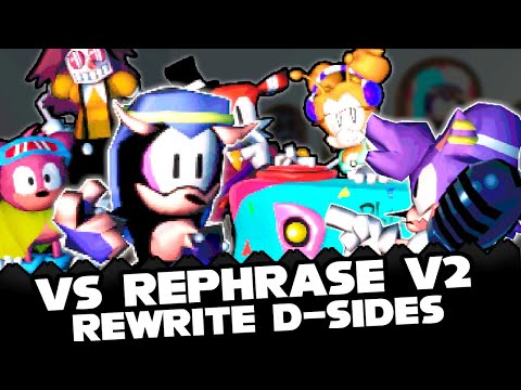 FNF | Vs Rephrase V2 (VS Rewrite D-Sides V2) | Mods/Hard/Gameplay |