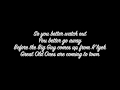 Great Old Ones are Coming to Town Lyrics 