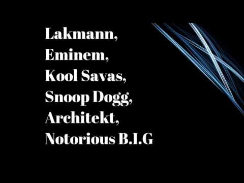Lakmann,Eminem,Kool Savas,Snoop Dogg,Architekt & Notorious B.I.G - Spiral Staircase (Remix)