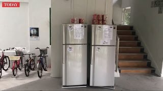 Lift-lobby fridges help needy Tampines residents