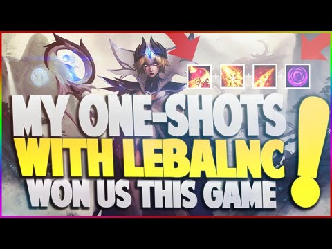 Fuzzmonkey | MY ONE-SHOTS ON LEBLANC WON US THE GAME!!!