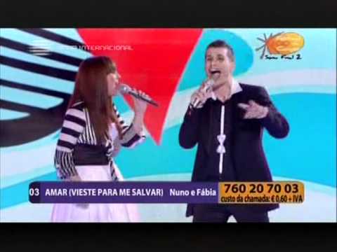 FC 2010: Nuno & Fábia Cardoso - "Amar (Vieste Para Me Salvar)"