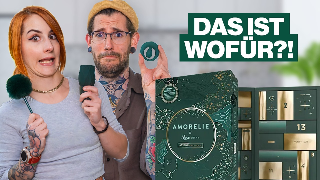 Mein Mann & ich testen den AMORELIE Adventskalender 2026 🫣