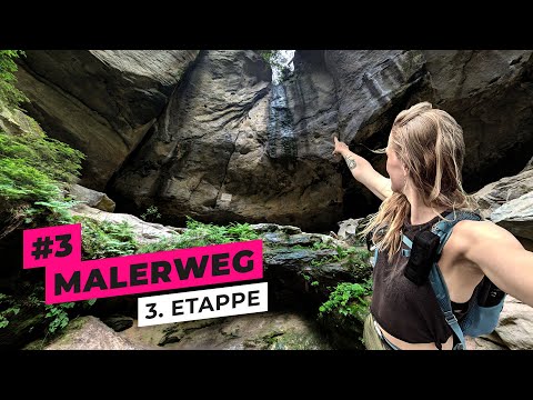 Viele Treppen und ein reißender Bach 😧 | Malerweg 3. Etappe