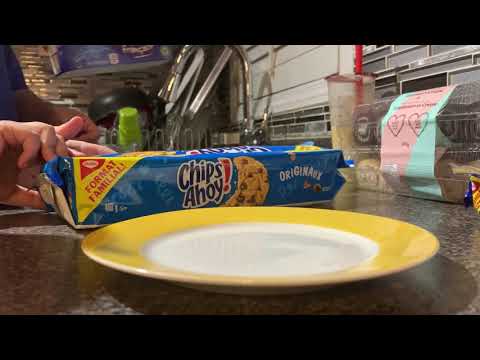 Hakeem made best ice cream cookie sandwich