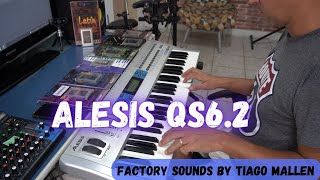 Video thumbnail for ALESIS QS6.2 (FACTORY SOUNDS) by TIAGO MALLEN  -  ANO : 1999 #alesis #keyboard #synthesizer #mallen by Tiago Mallen