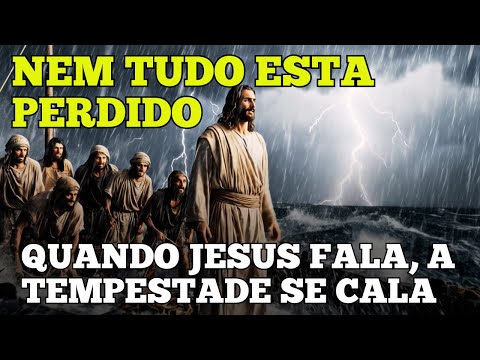 O Segredo da Paz: Jesus Acalma a Tempestade em Você Hoje!
