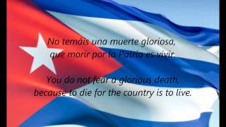 Cuban National Anthem - &quot;La Bayamesa&quot; (ES/EN)