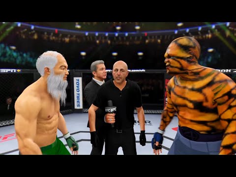 Old Bruce Lee vs. Thing (Fantastic Four) - EA Sports UFC 4