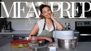 One Hour Meal Prep | healthy & easy recipes | aja dang