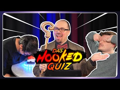 Fiese Fragen zu Fideospielen beim großen HOOKED-QUIZ!