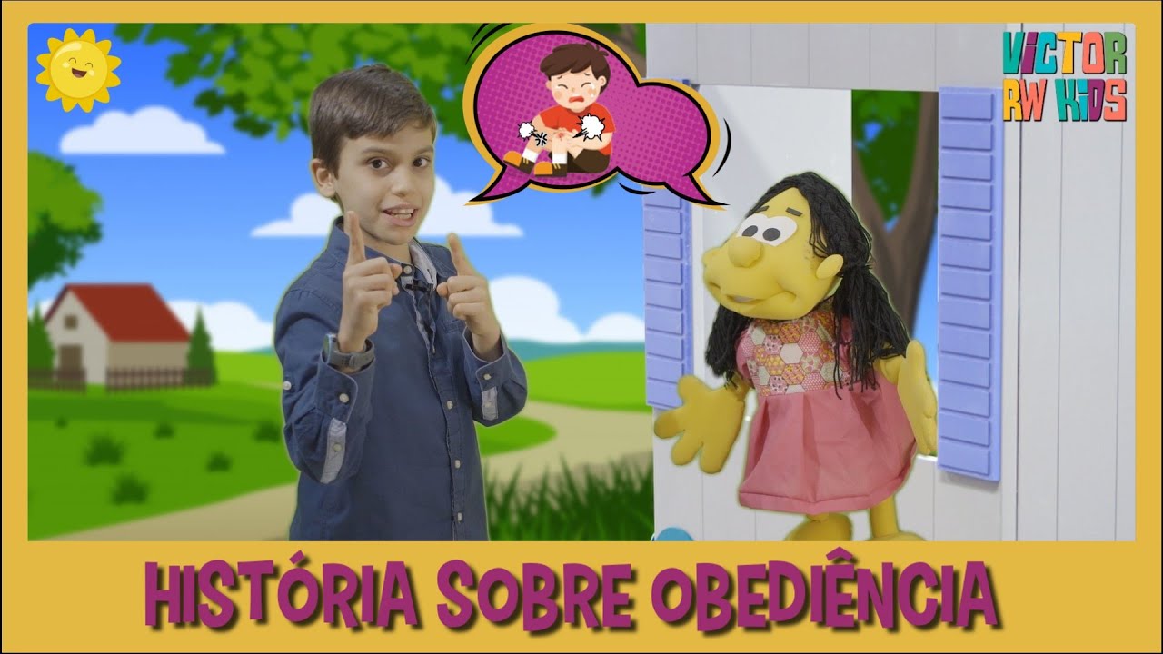 OBEDEÇA SEUS PAIS - História Infantil Evangélica