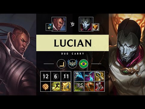 Lucian ADC vs Jhin - BR Challenger Patch 25.20