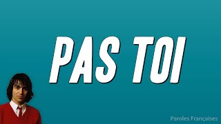 Jean-Jacques Goldman - Pas toi (Paroles)