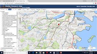 Gazetteer and Measure tools