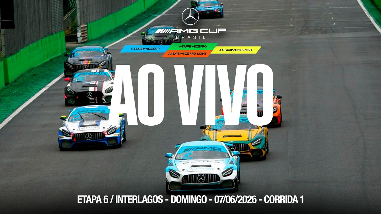 6A ETAPA AMG CUP BRASIL - TEMPORADA 2026 - INTERLAGOS - SP - CORRIDA 1