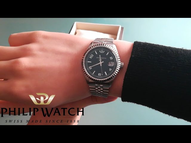 Vídeo relacionado con Philip Watch Reloj Caribe para Hombre, Hora y Fecha, analógico - 41 mm