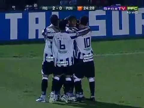 Os gols de Figueirense 4 x 2 Ponte Preta pela 26ª rodada da Série B 2010