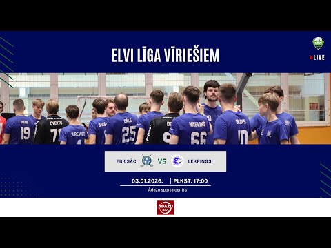 2026-01-03, 17:00, Elvi līga, FBK SĀC - LEKRINGS