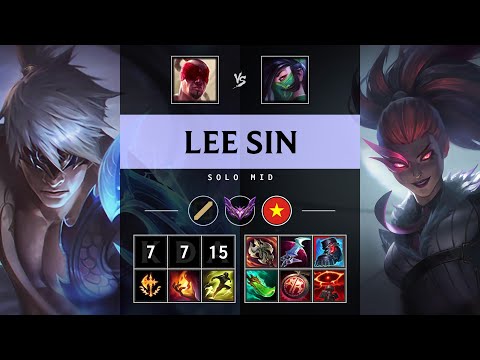 Lee Sin Mid vs Akali - VN Master Patch 25.07