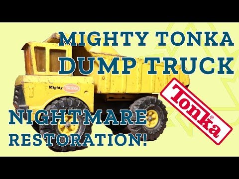 1977 Mighty Tonka Dump Truck Restoration