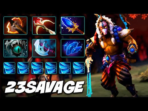 T1.23savage Juggernaut Omnislasher - Dota 2 Pro Gameplay [Watch & Learn]