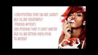 Rihanna We all want love lyrics