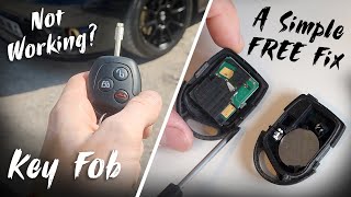 Ford 3 Button Keyfob Not Working Try This SIMPLE FIX - Ep82