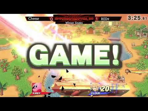 SmashaPalooza 35: Winners Quarters - CB| Red9 (Cloud) vs Cheese (Kirby)