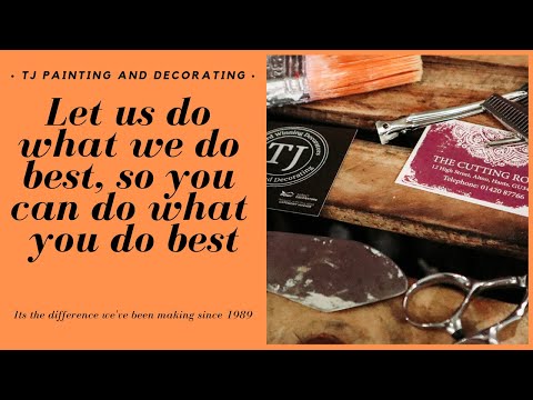 TJ Painting and Decorating video.