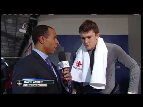 James van Riemsdyk: Celly Was a Response to Subban Chirping - Jan 18th 2014 (HD)
