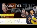 ZAMBA DEL GRILLO 🎸 Atahualpa Yupanqui || Tutorial para Guitarra Clásica + TABS