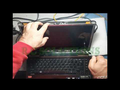 How to Replace a Broken, Cracked or Smashed Laptop LCD screen Repair with in 5 minute