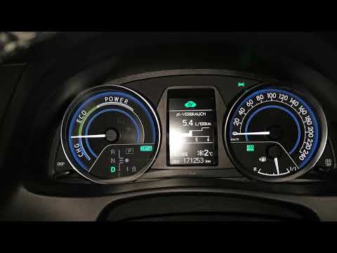 Toyota Auris Hybrid !!! Verbrauch im Winter Kurzstrecke XY9777