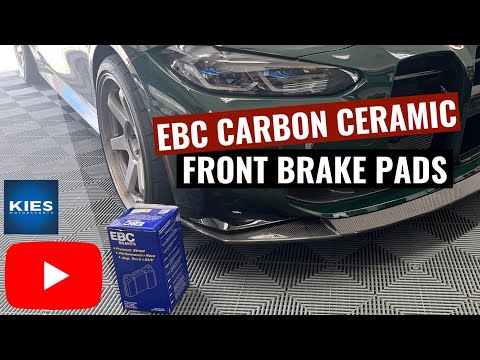Installing EBC Carbon Ceramic FRONT Brake Pads | BMW G80 M3